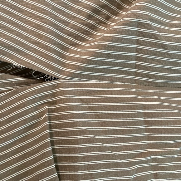 Brunello Cucinelli Brown Striped Mini skirt - Picture 2 of 7